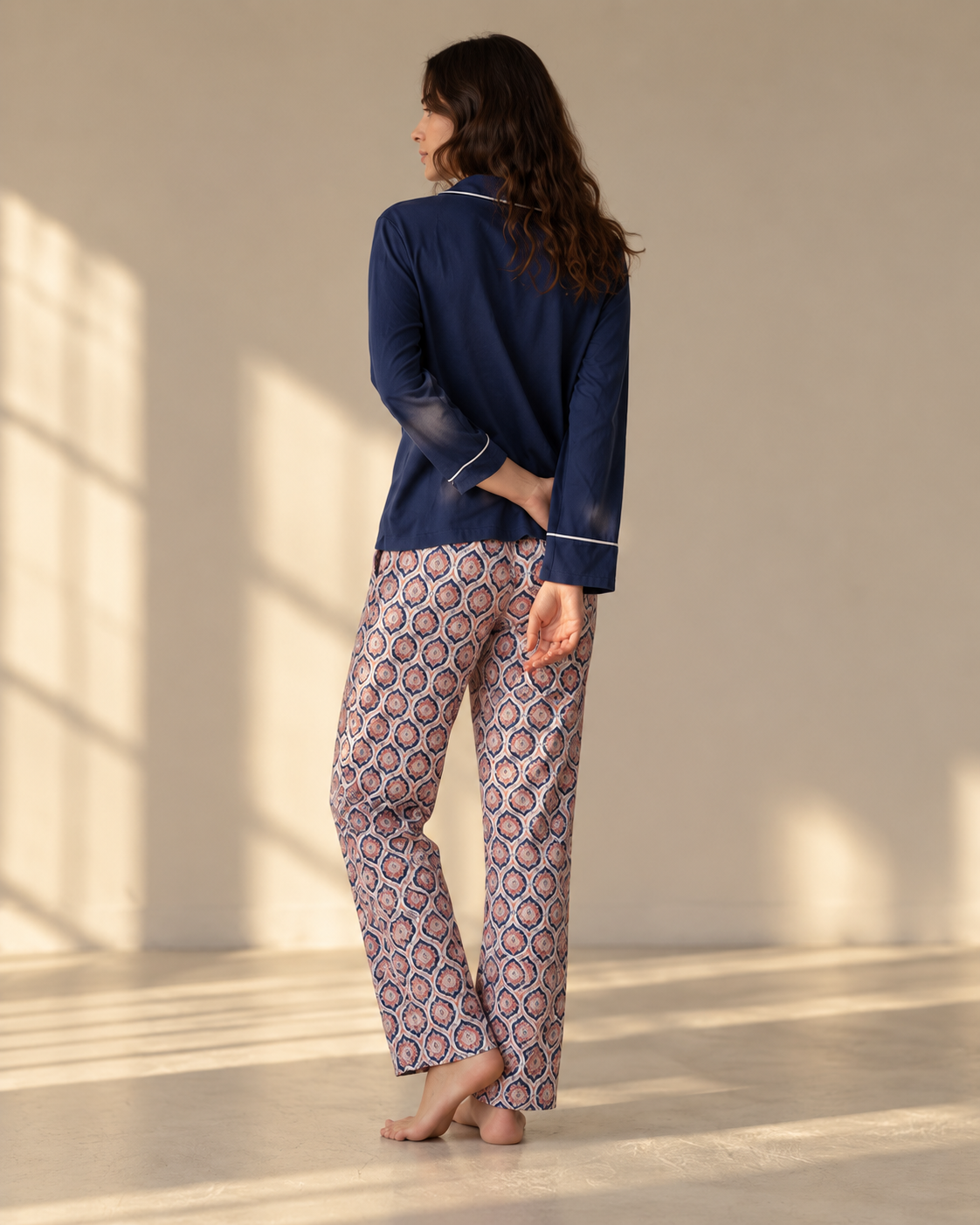 Classic Navy Pajama Set