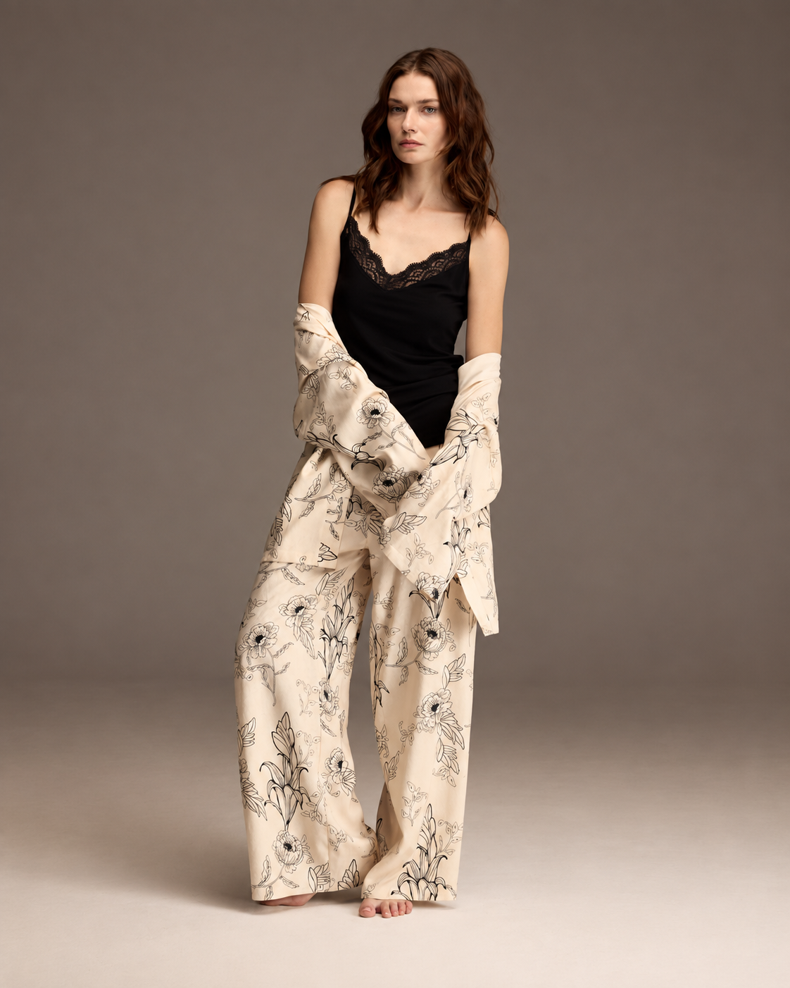 Midnight Bloom 3-Piece Lounge Set