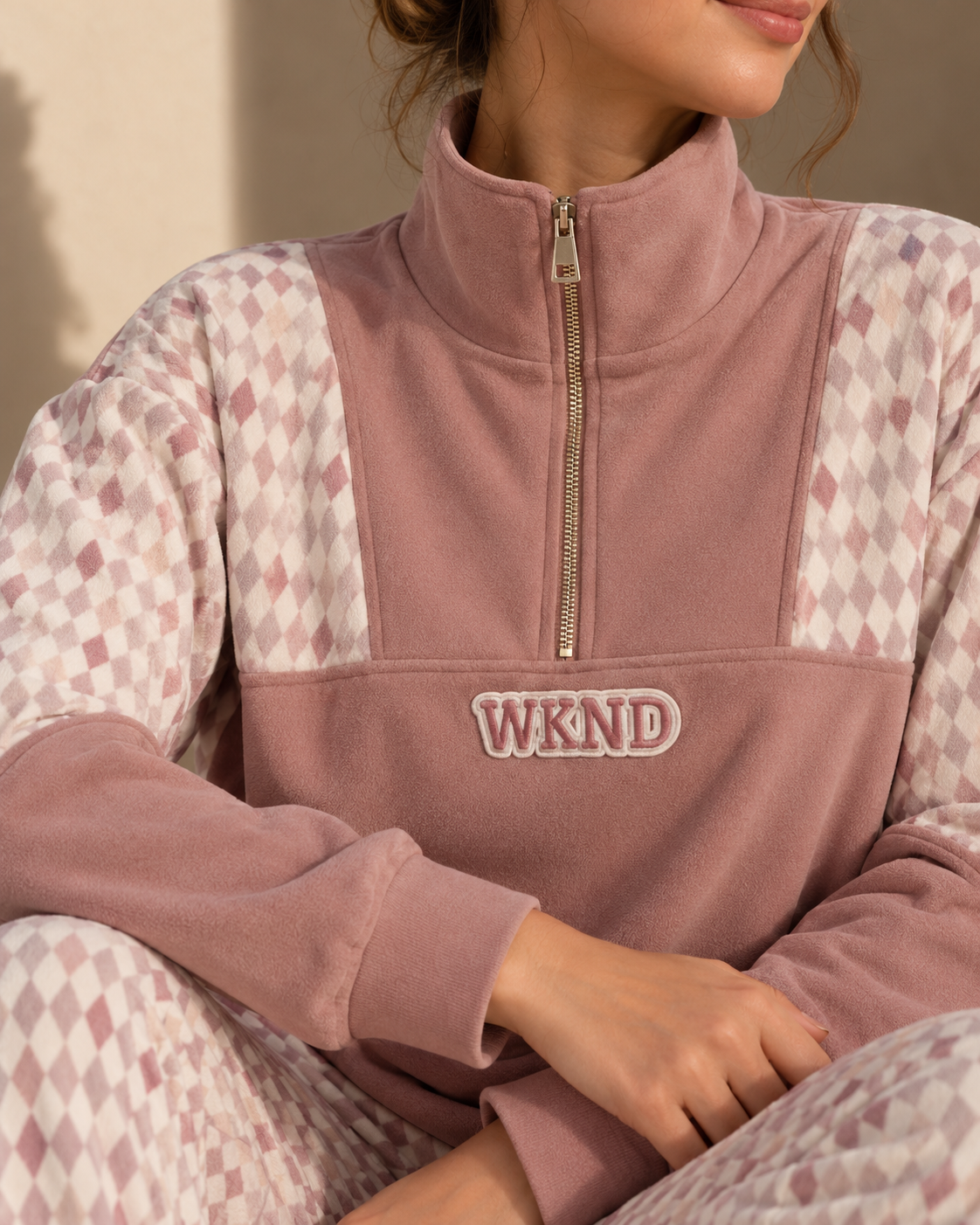 Pink Weekend Lounge Set