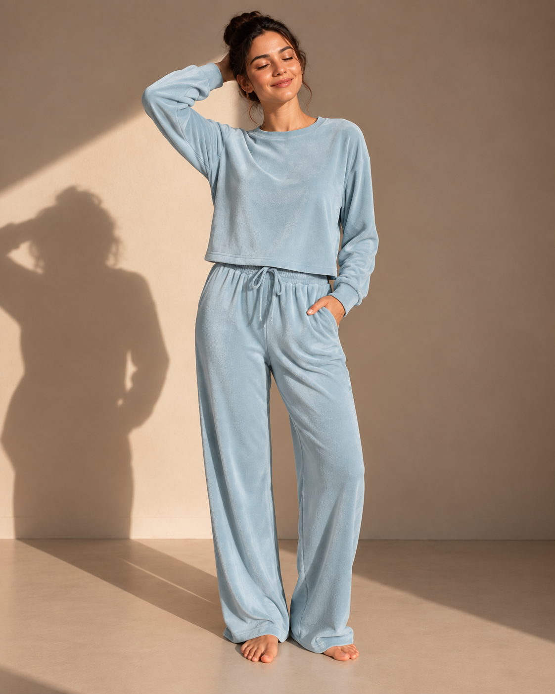 Morning baby blue Set