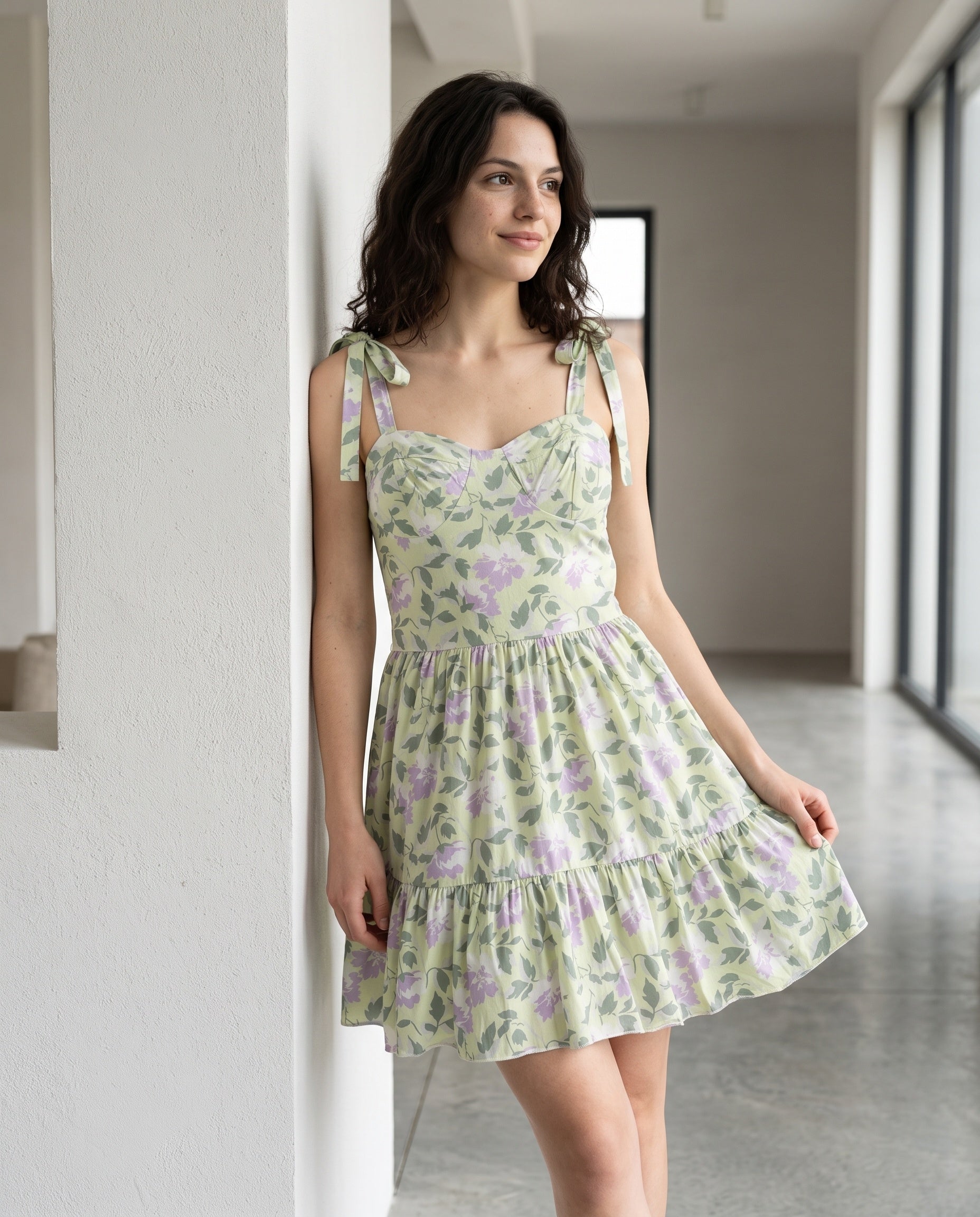 Lavender Bloom Dress