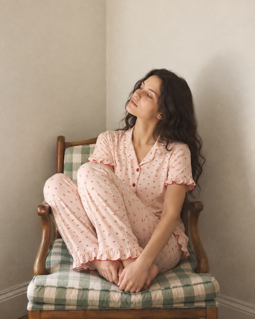 Sweet Blush Pajama Set
