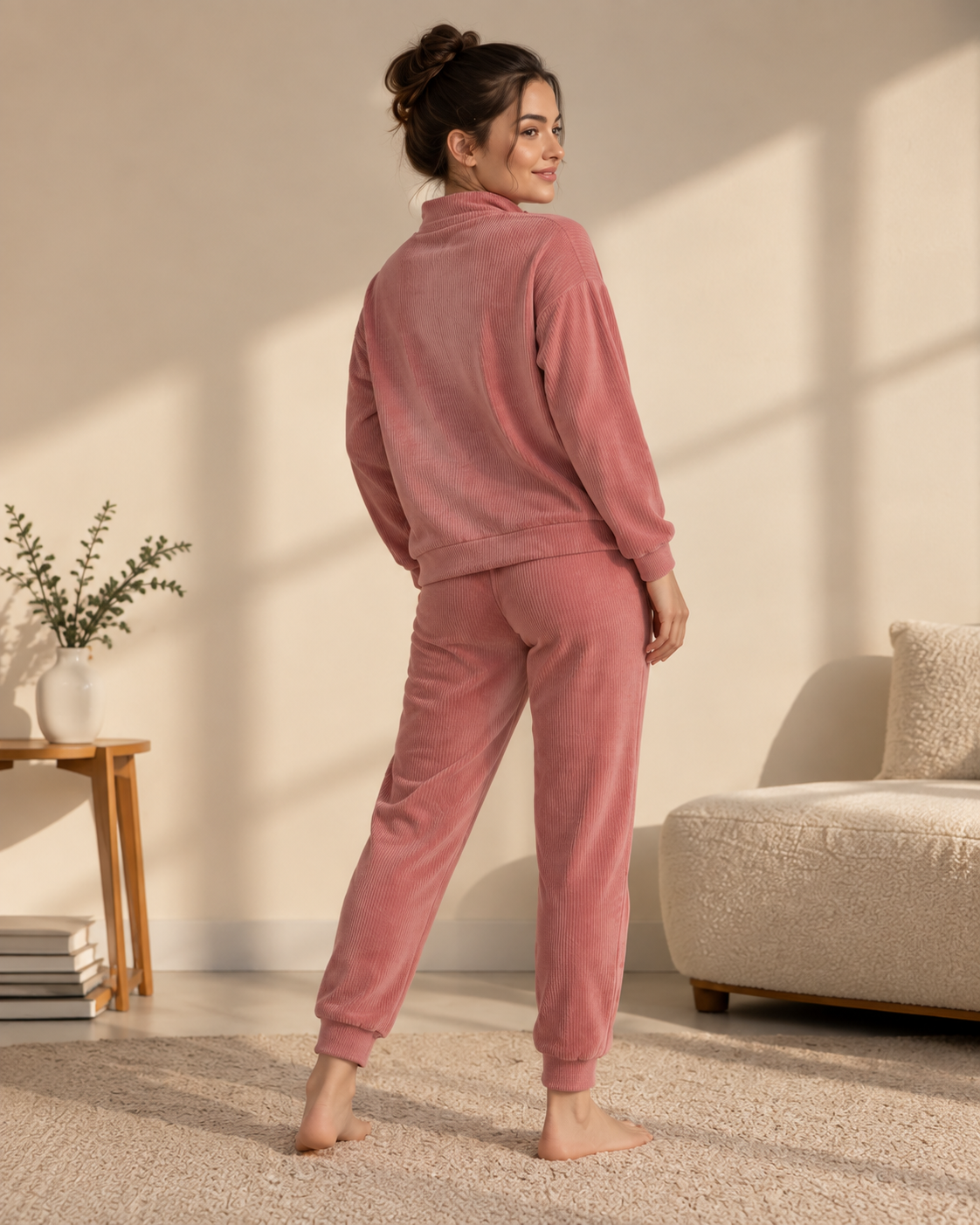 Dusty Rose Lounge Set