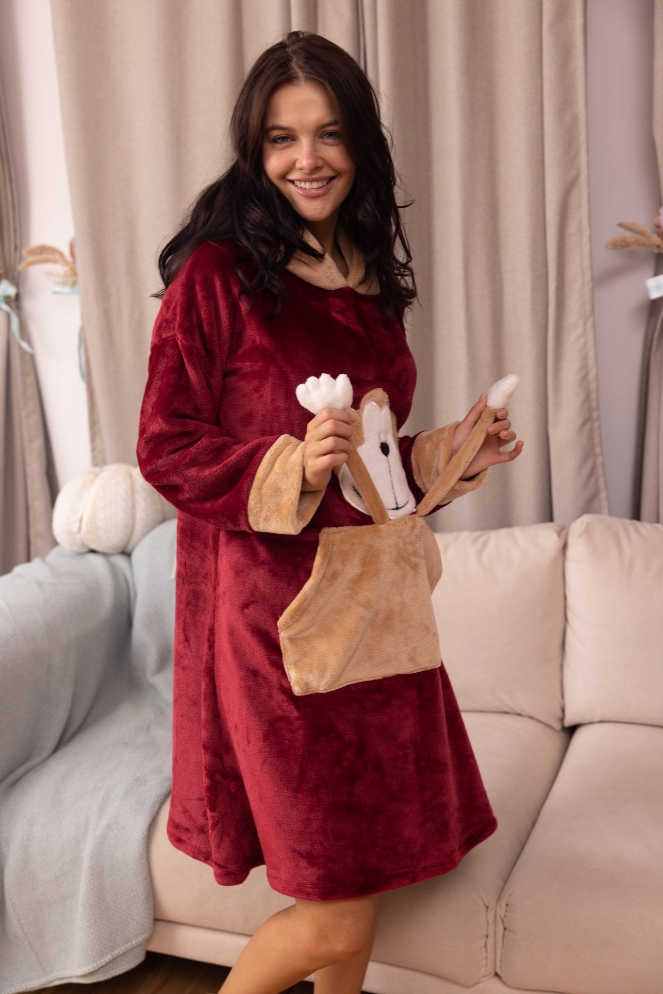 Bear Cozy Hoodie - June Joy