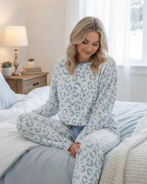 Cozy Leopard Pajama Set
