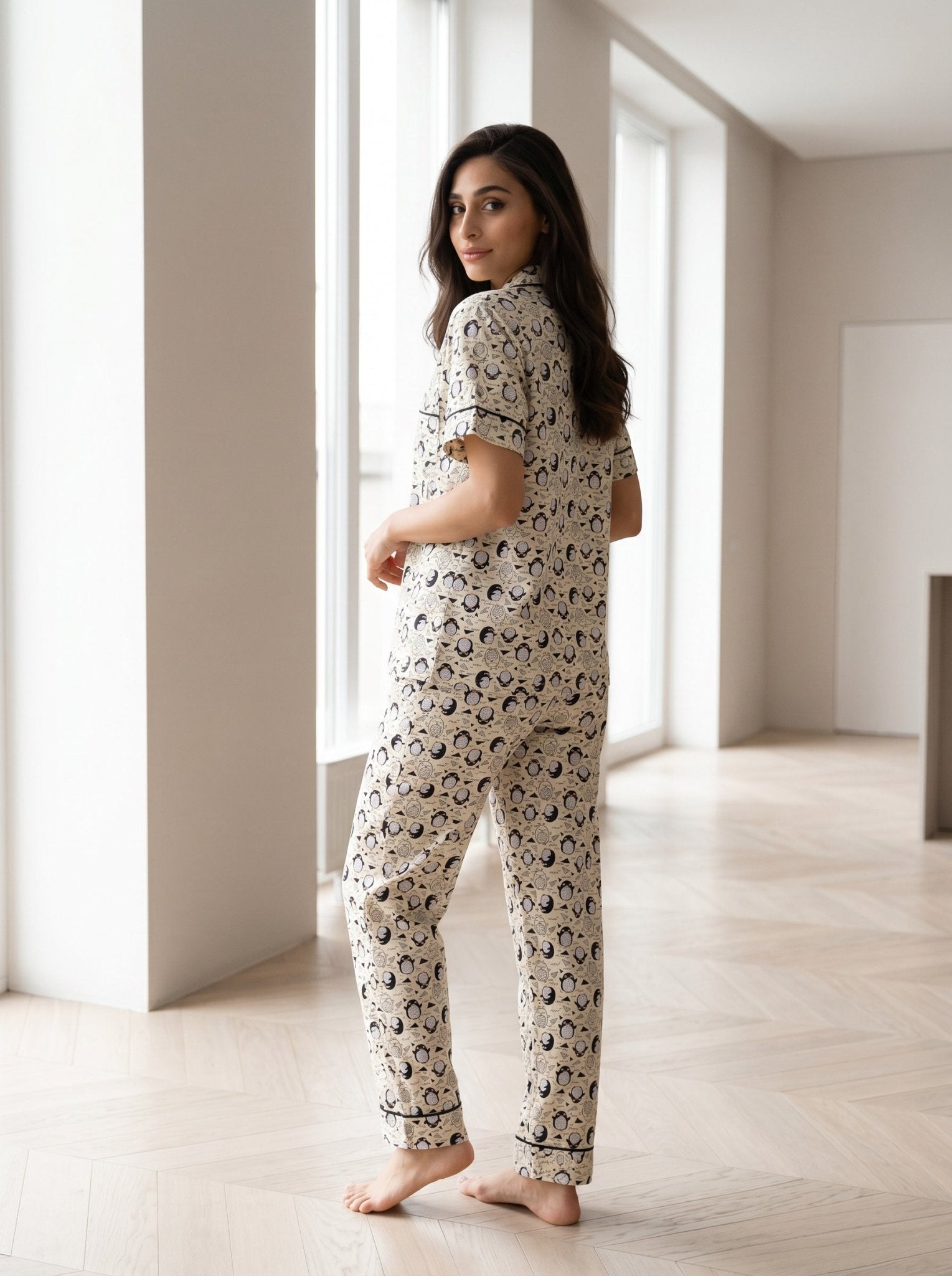 Cozy Penguin Pajama Set - June Joy