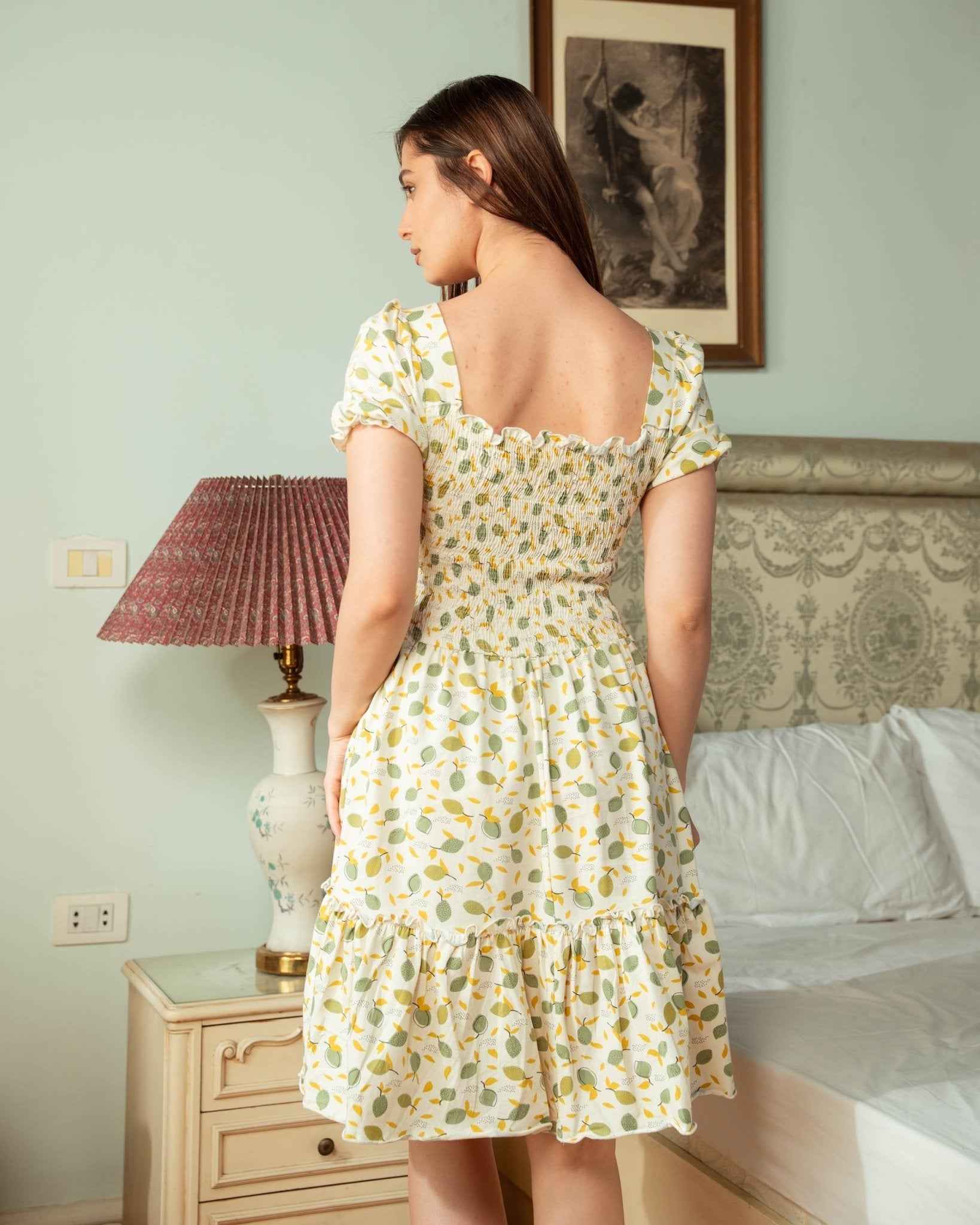Floral Smocked Dress