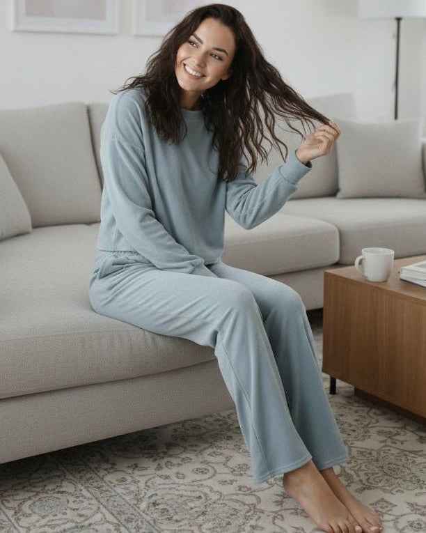 Morning baby blue Set
