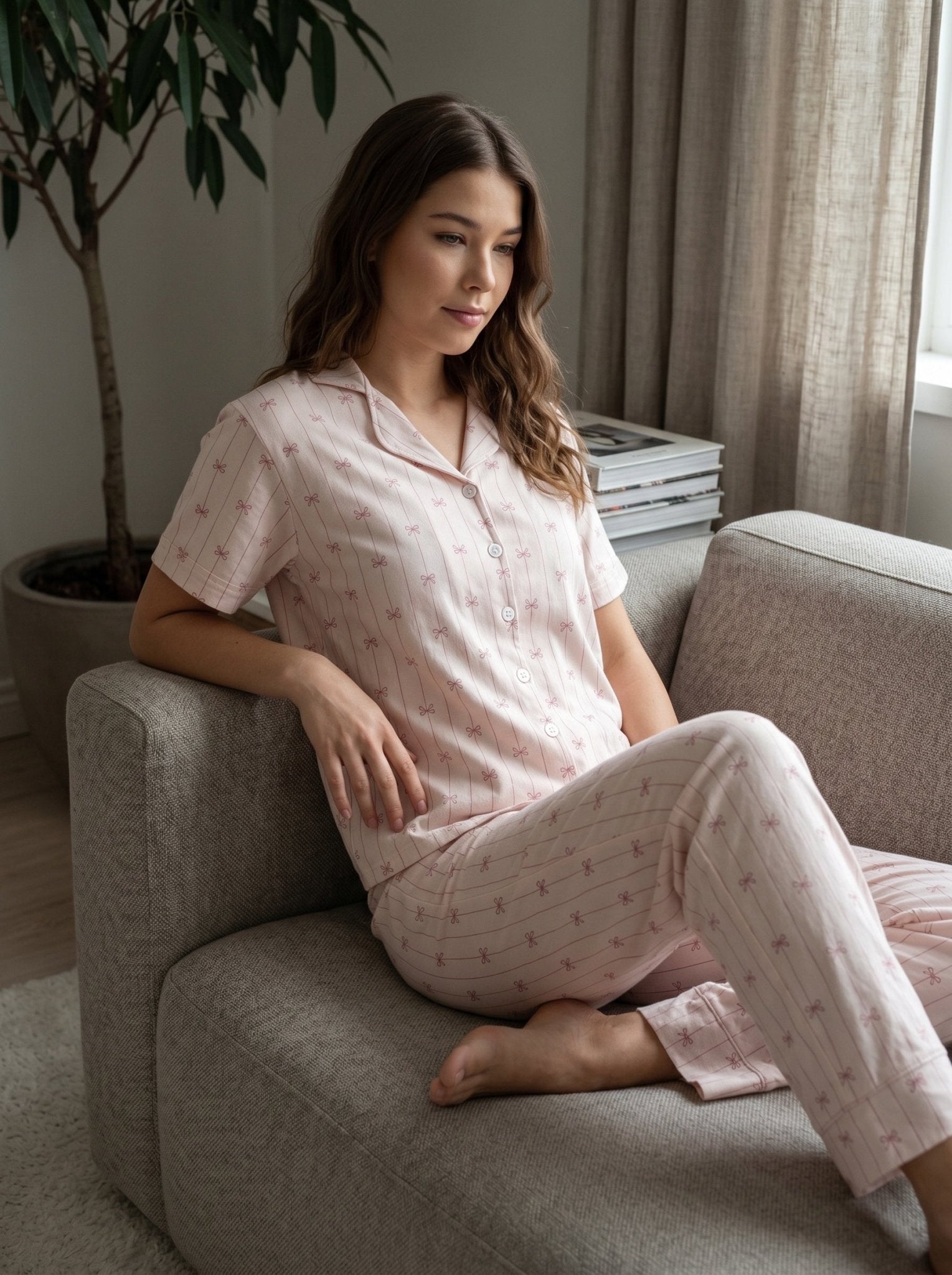 Pink Whisper Pajama Set - June Joy