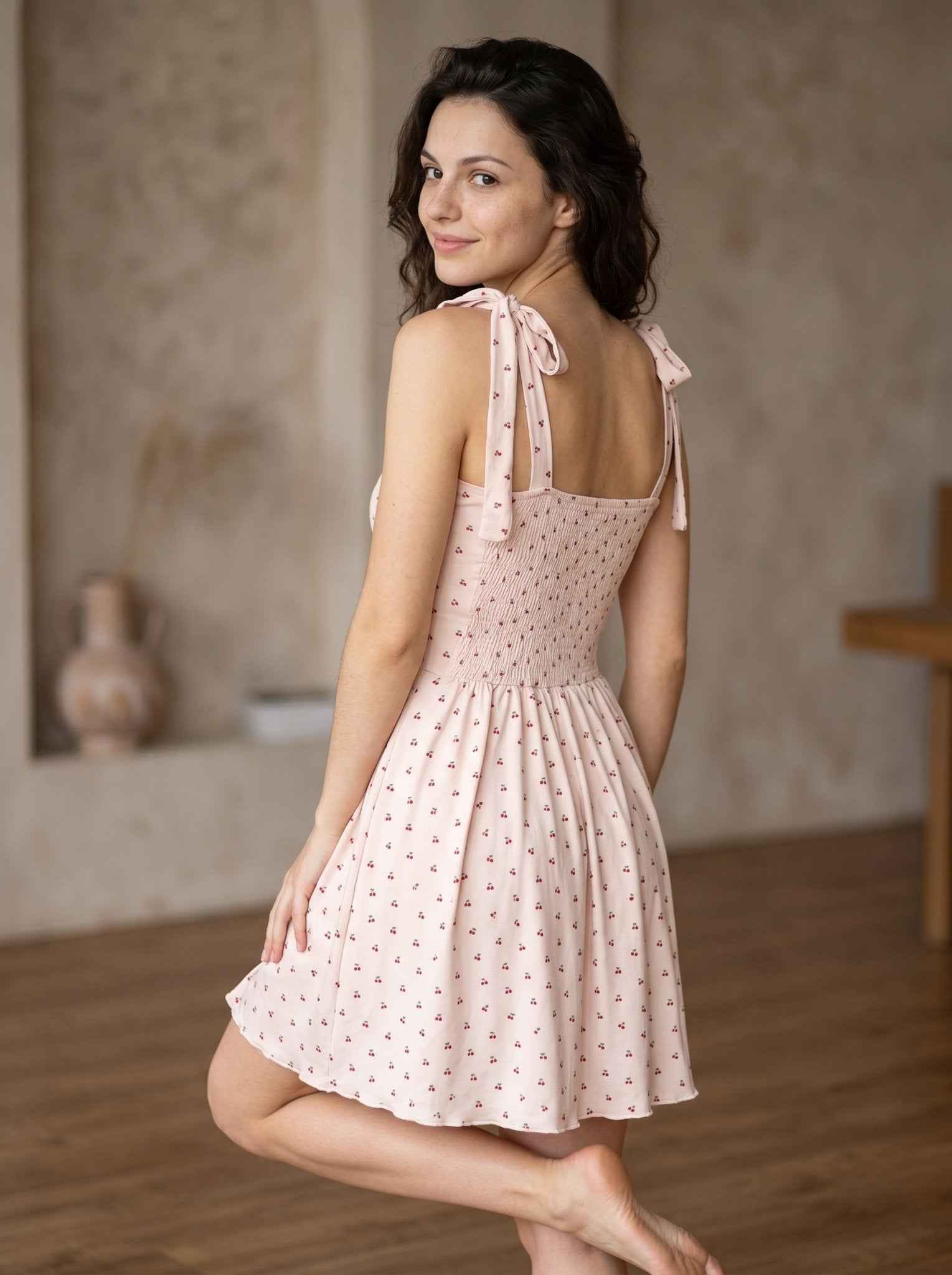 Rosy Bloom Dress