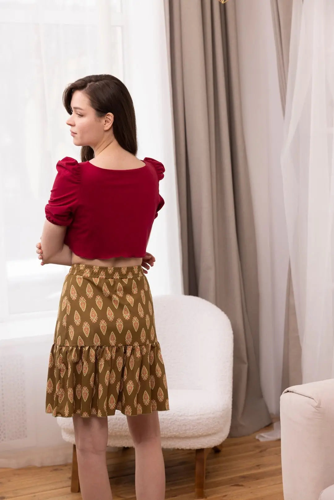 Ruby Olive Charm Pajama Set