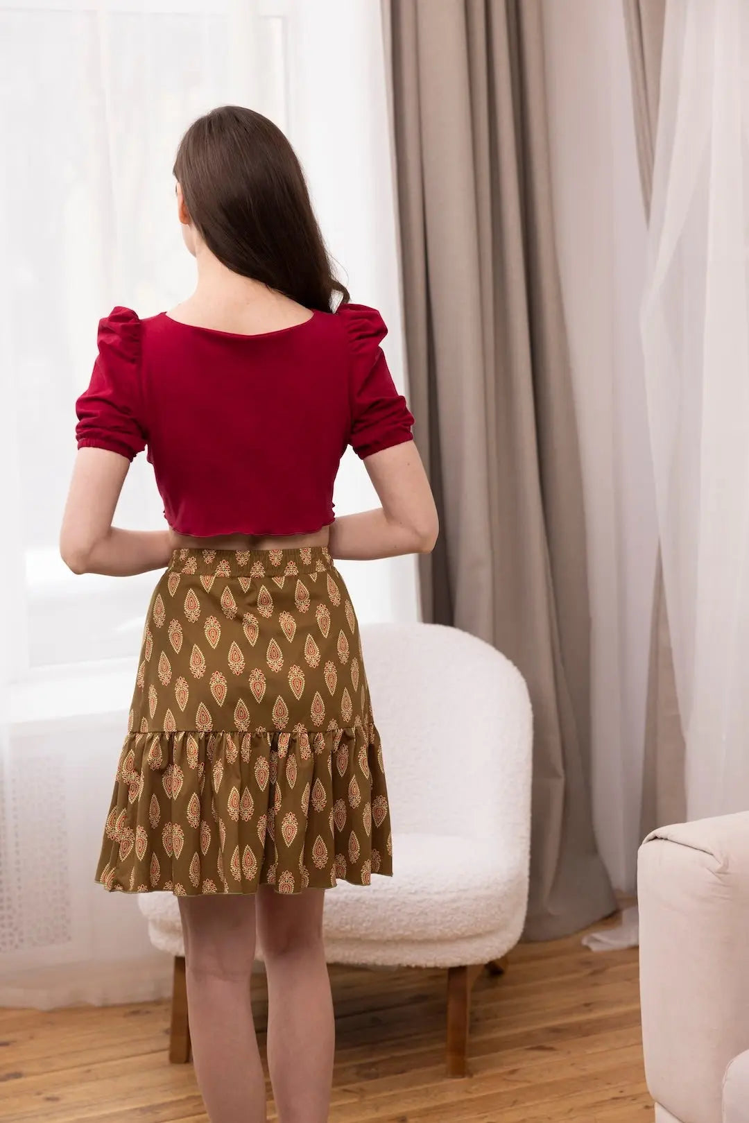 Ruby Olive Charm Pajama Set