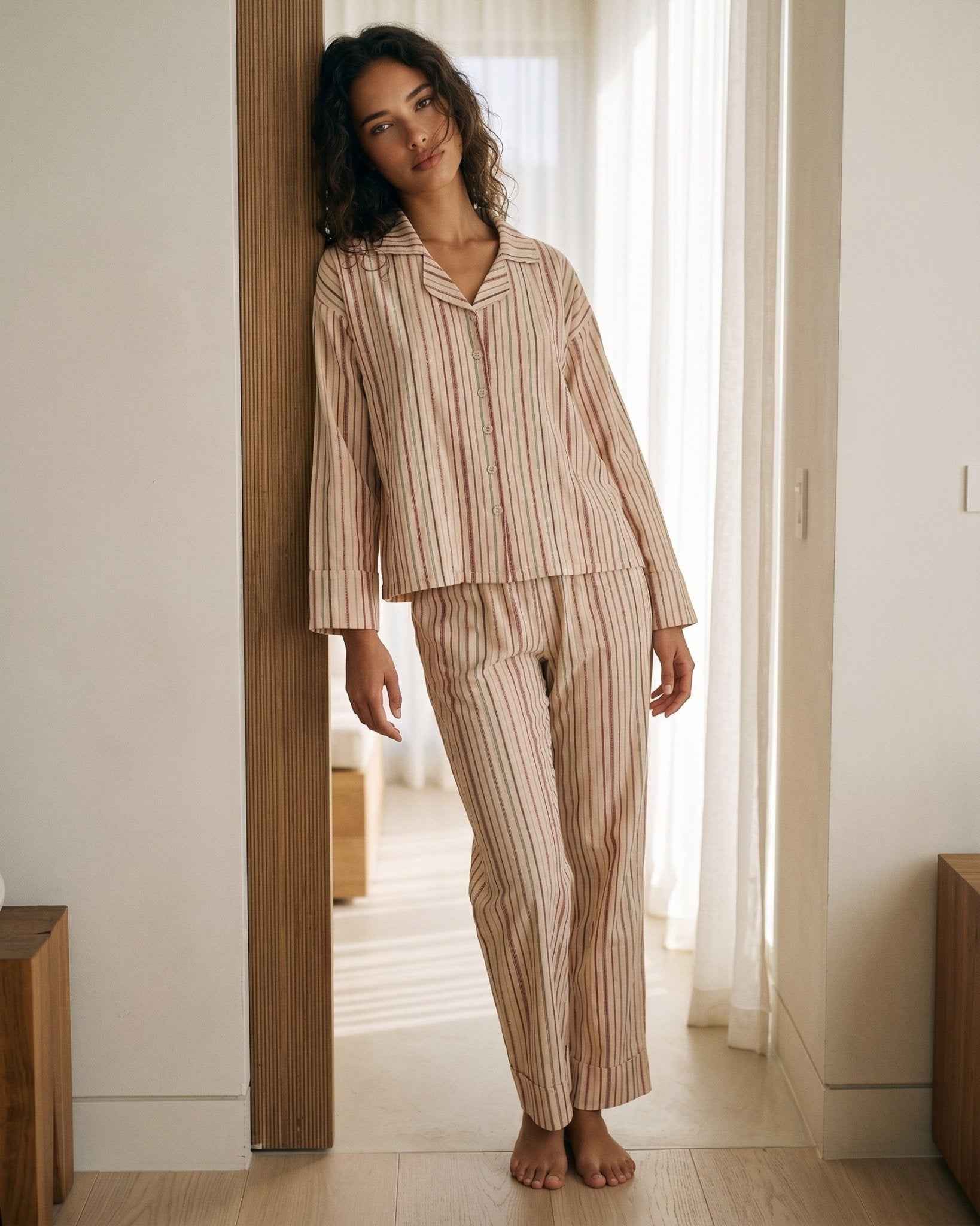 Warm Lines Pajama Set