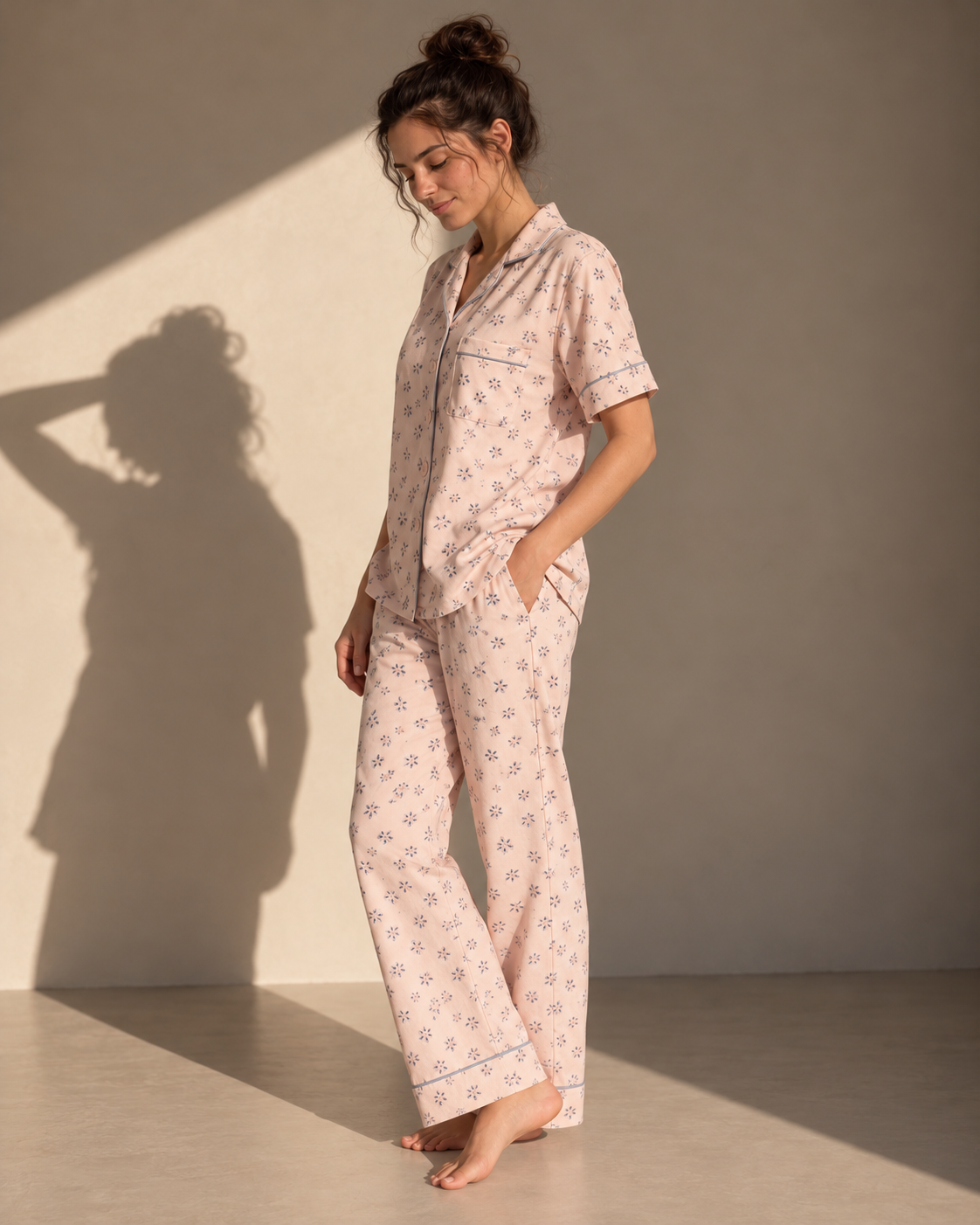 Stella Soft Floral Pajama Set