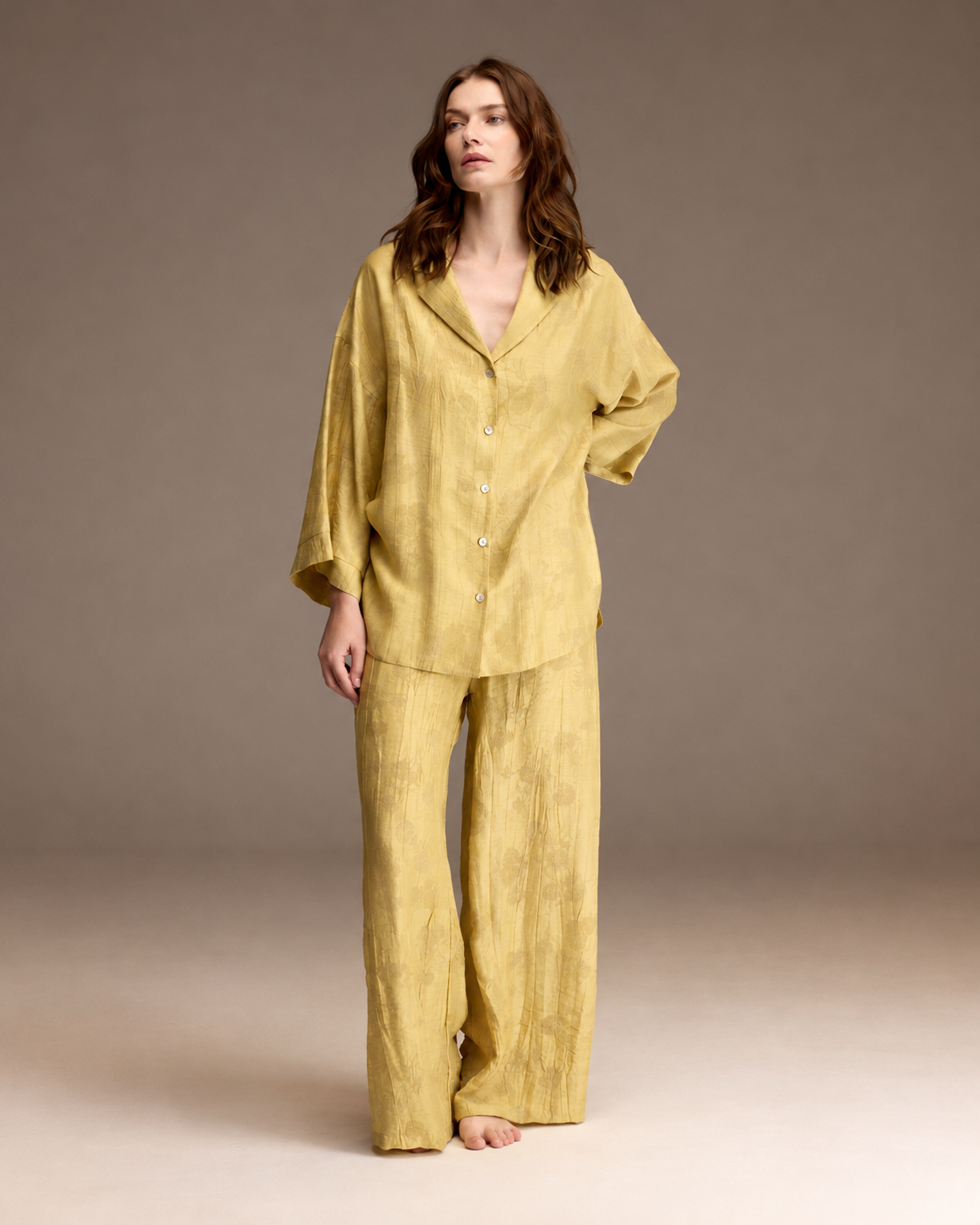 GOLDEN JACQUARD 2-PIECE SET
