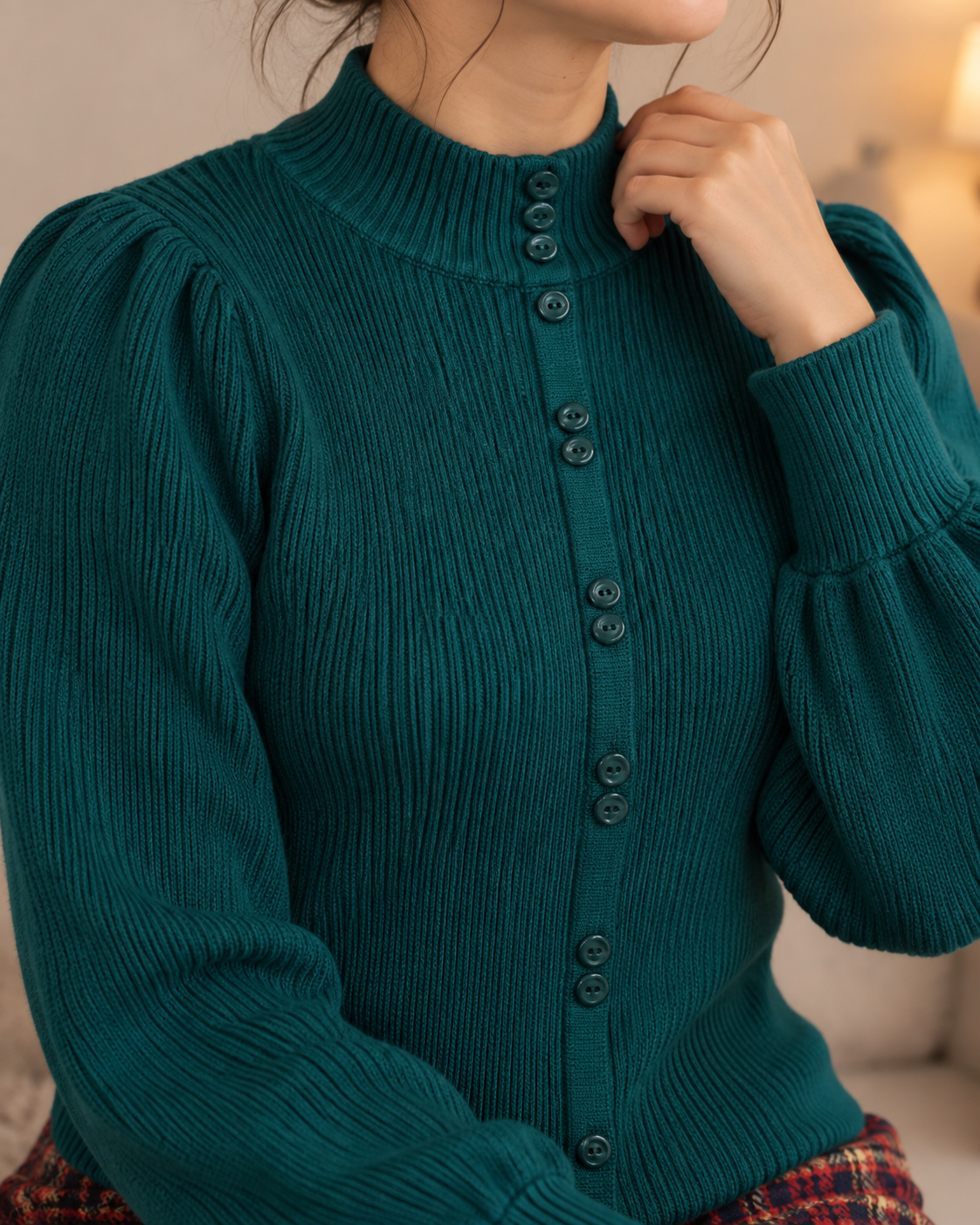Emerald Classic Check Set