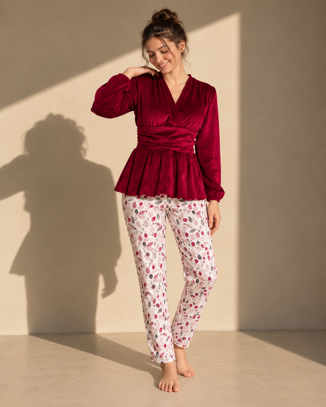 Berry Bloom Velvet Set