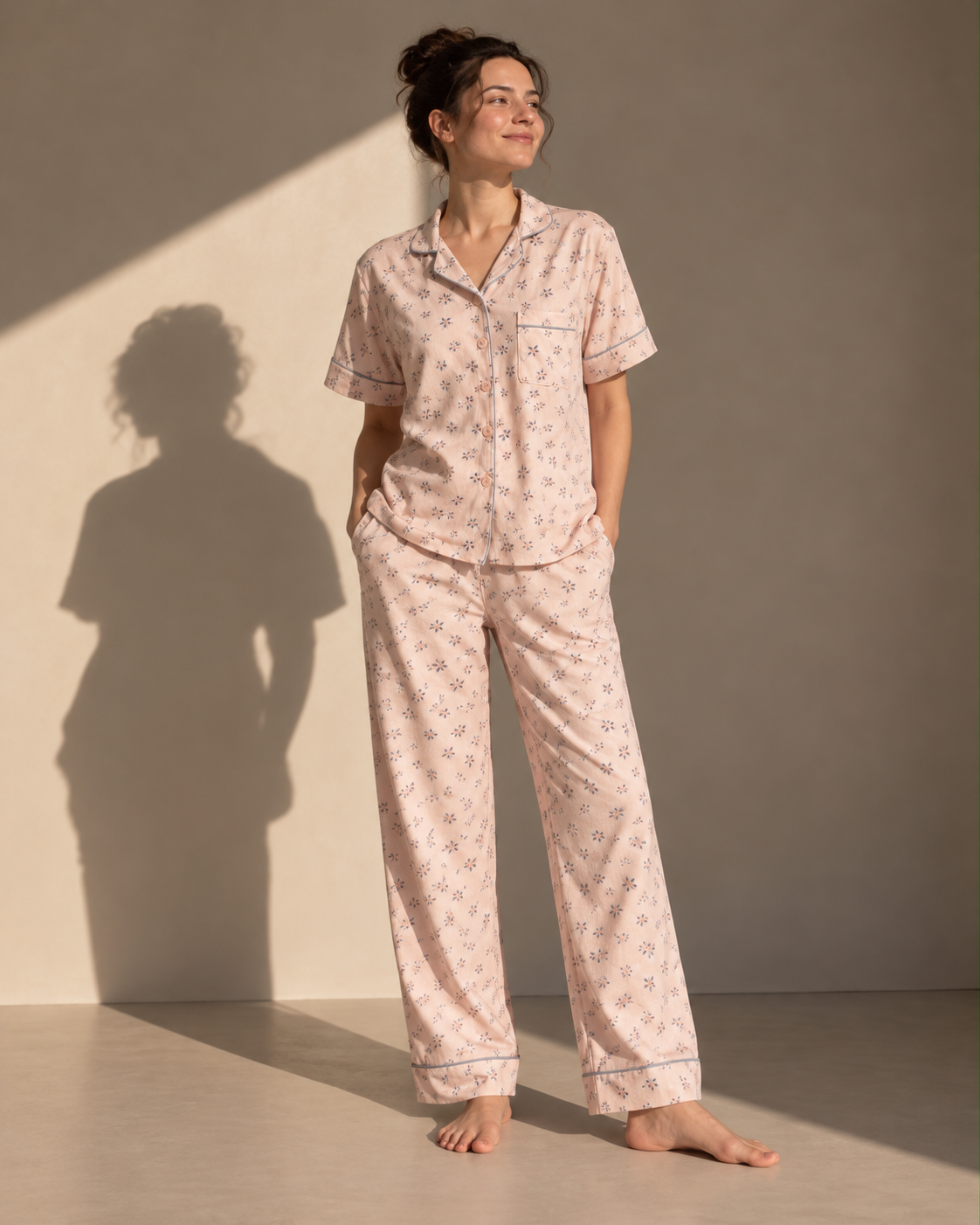 Stella Soft Floral Pajama Set