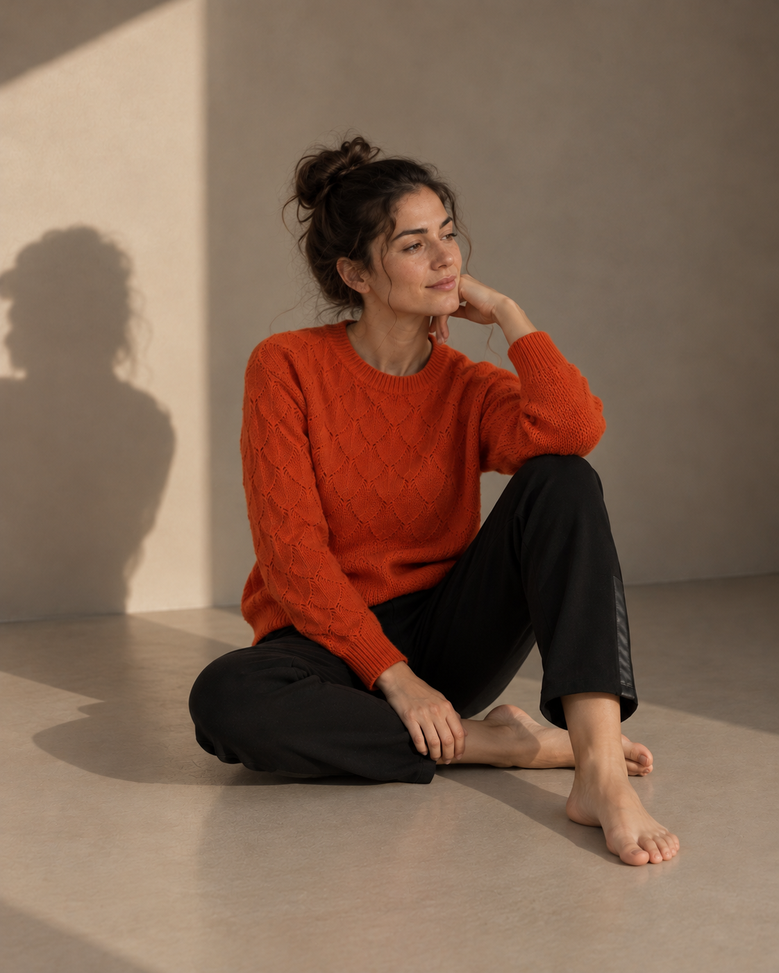 Cozy Ember Knit Set