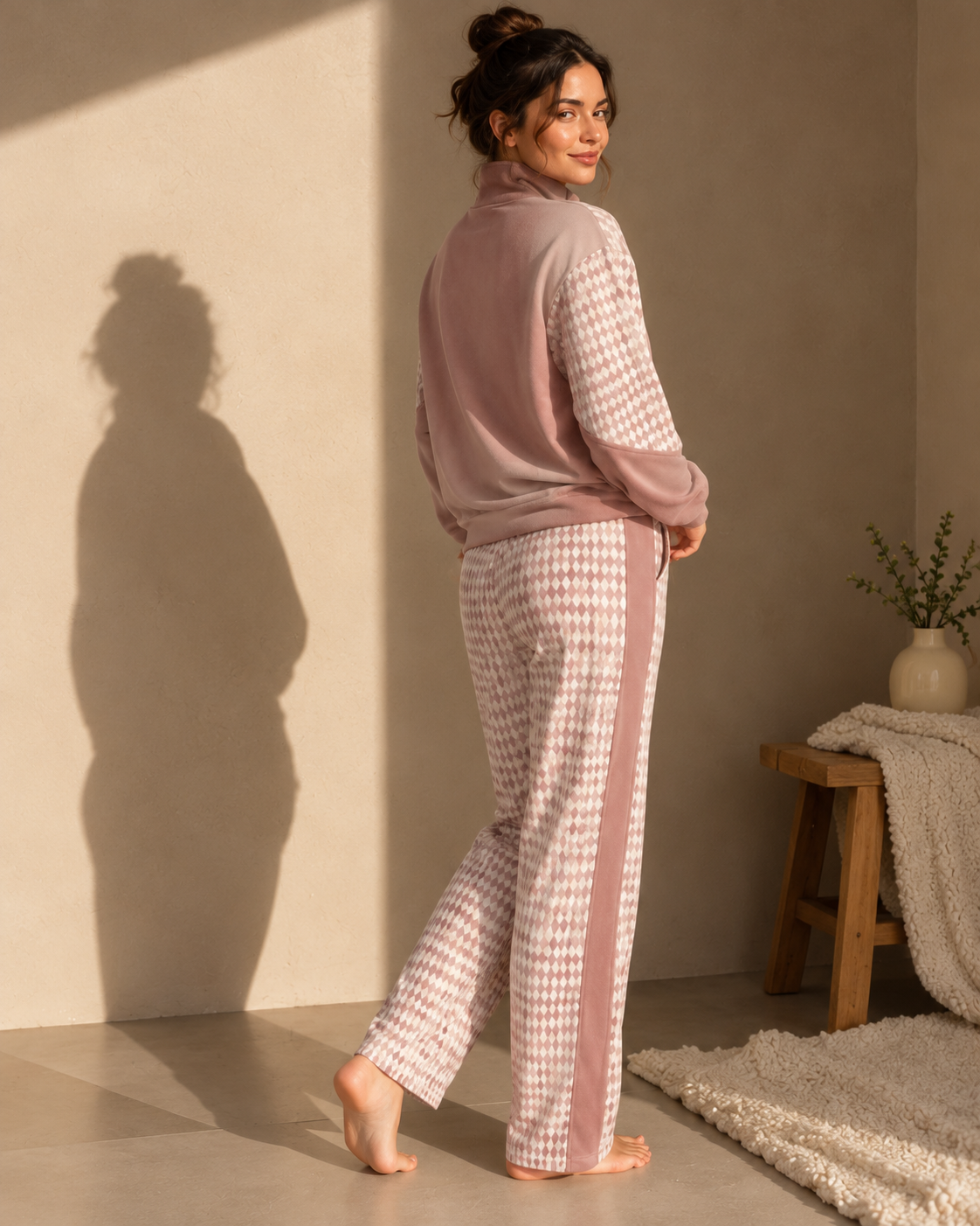 Pink Weekend Lounge Set