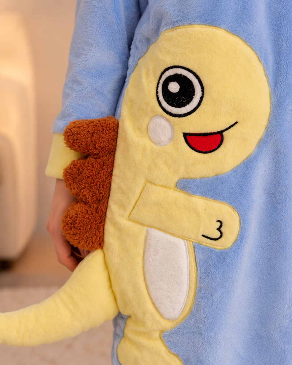 Sunny Dino Robe