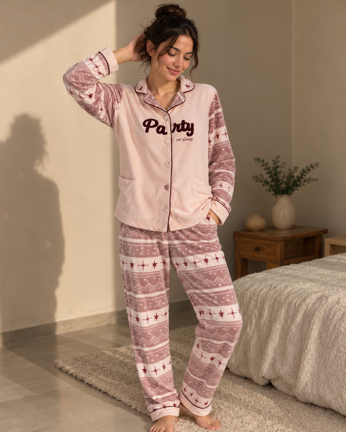 Dreamy Blush Pajama Set