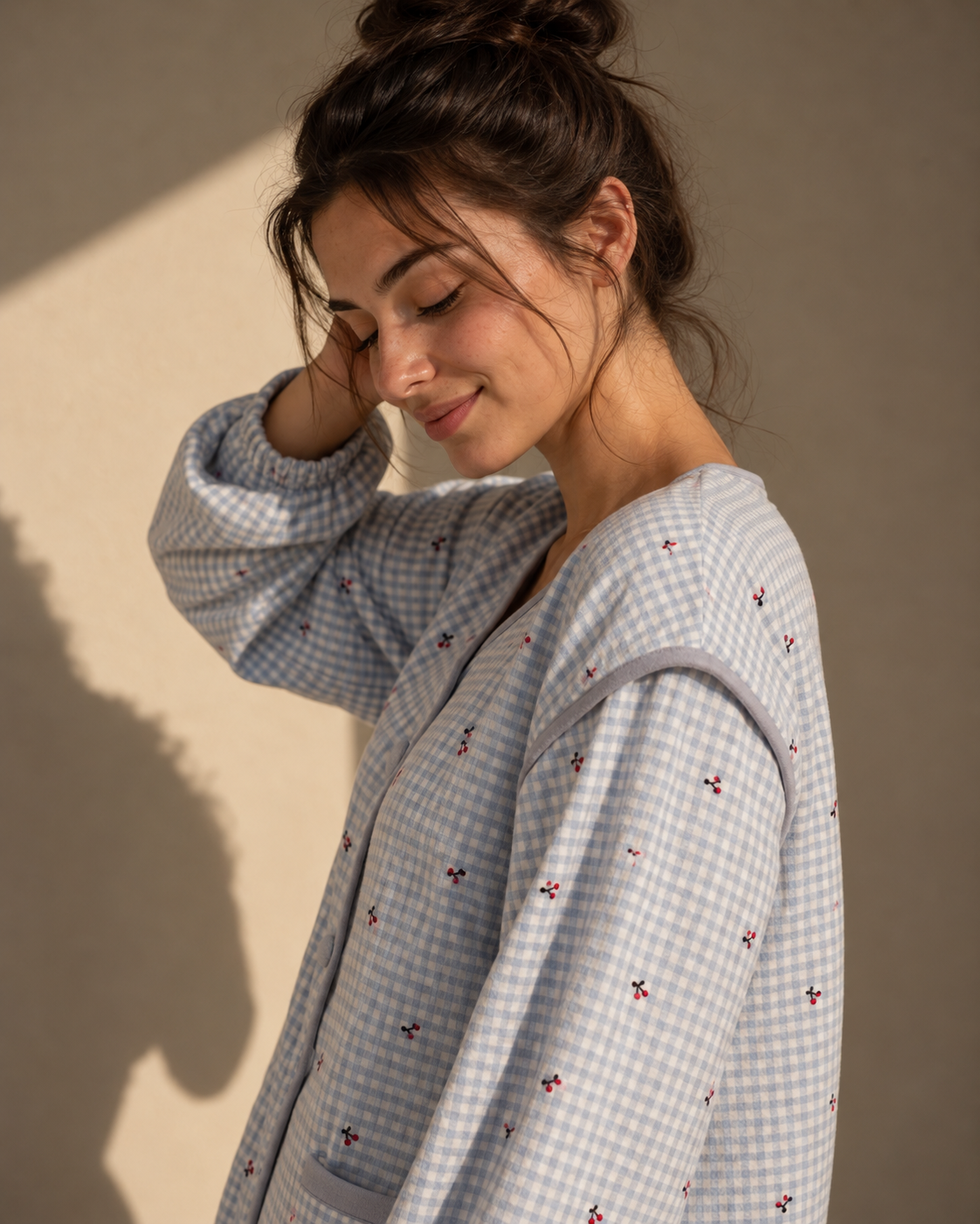 Little Bloom  Velvet Nightdress