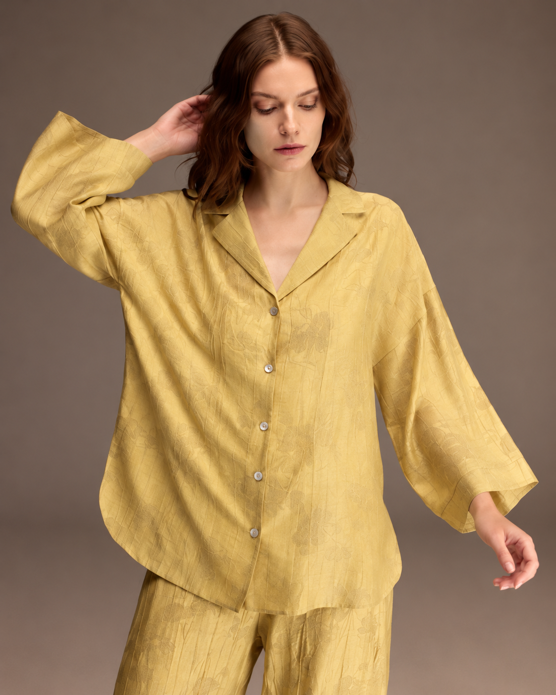 GOLDEN JACQUARD 2-PIECE SET