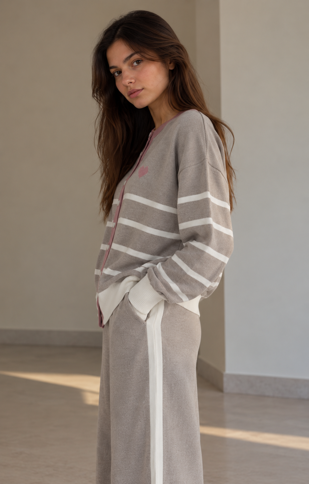 Sweet Hearts Knit Lounge Set