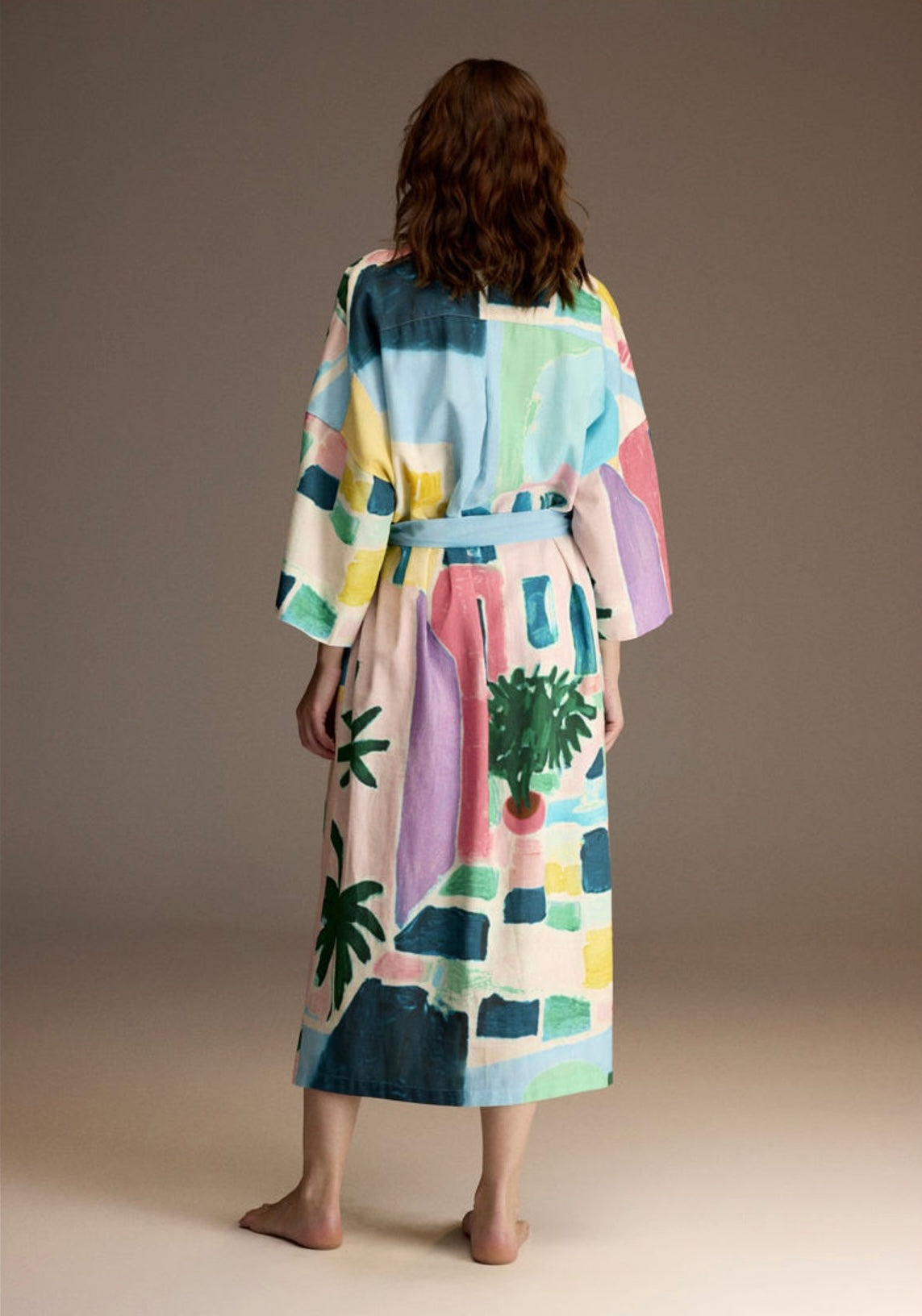COLOR SPLASH MAXI DRESS