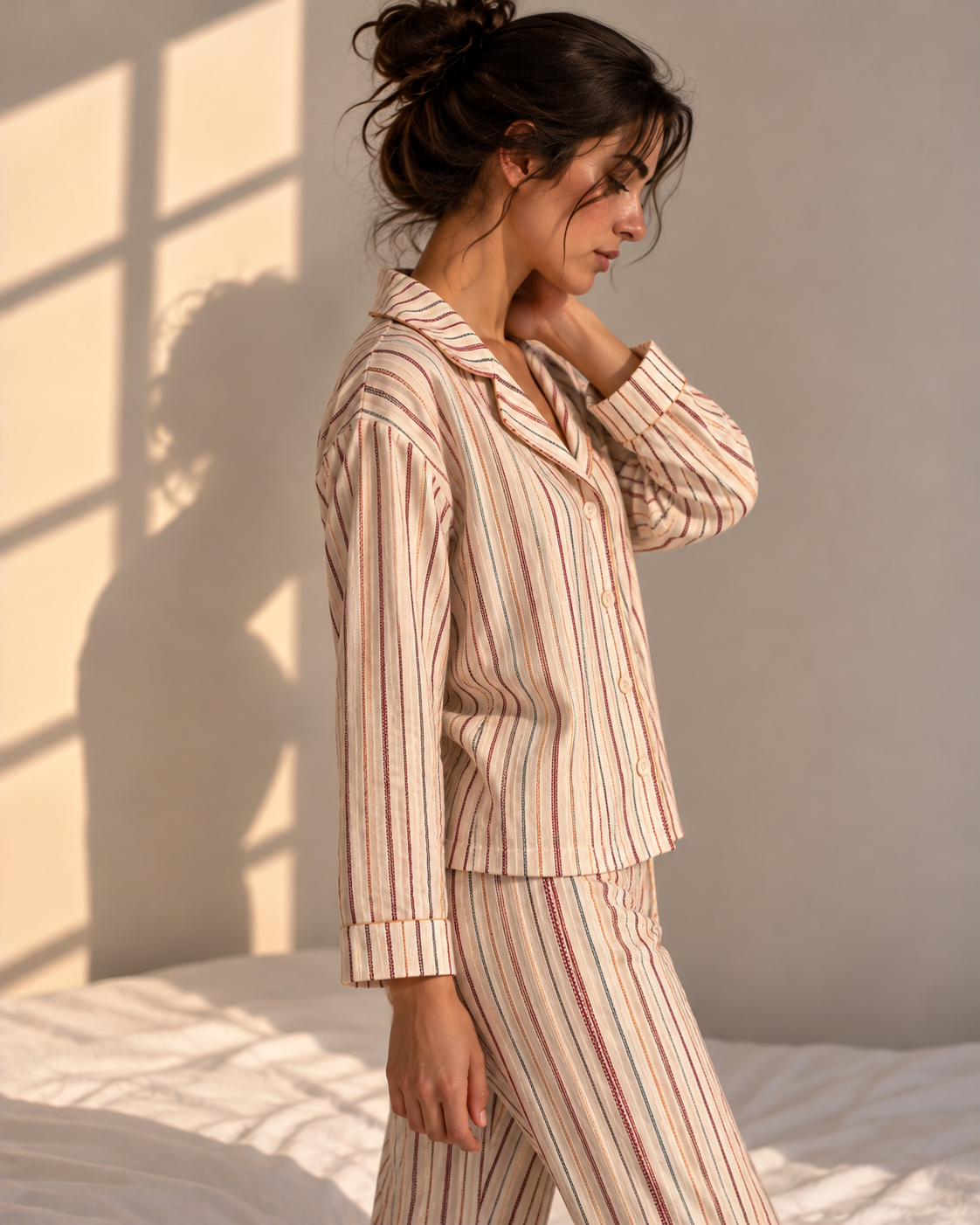 Warm Lines Pajama Set