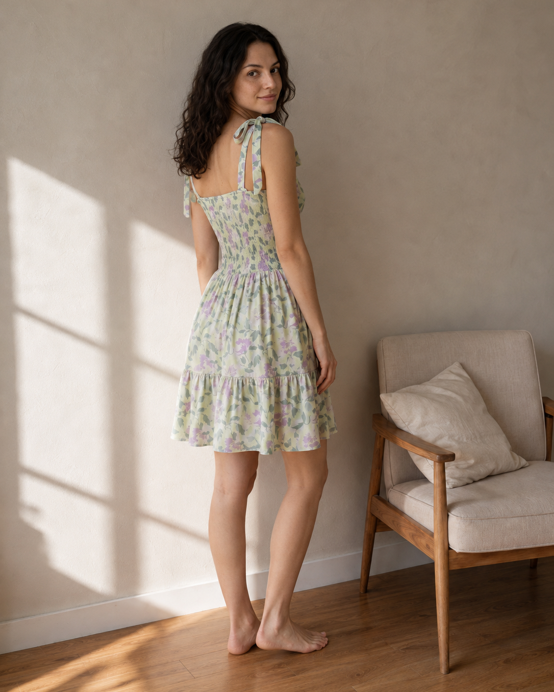 Lavender Bloom Dress
