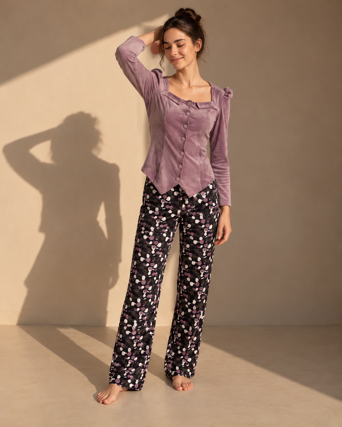 Mauve Blossom Set