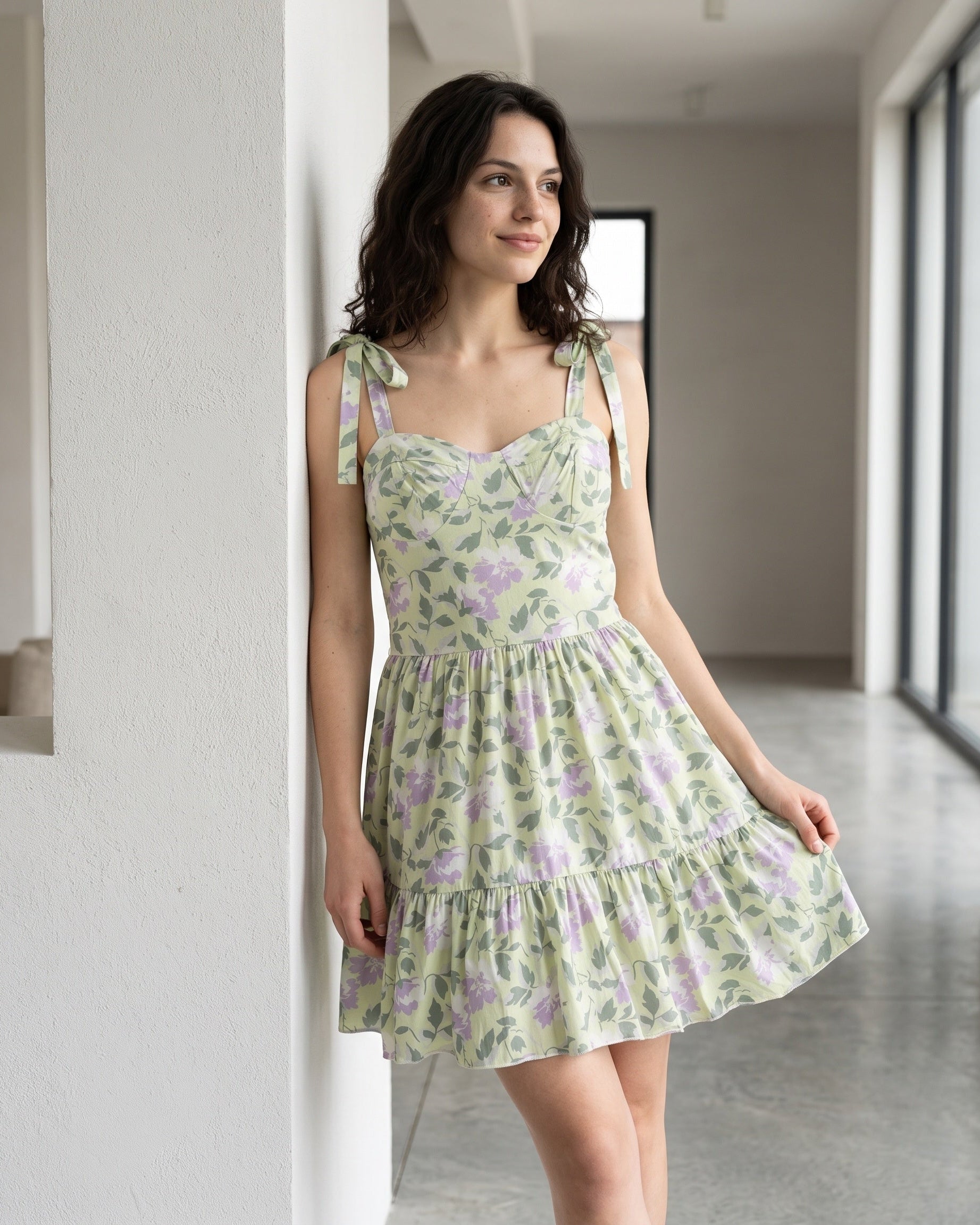 Lavender Bloom Dress