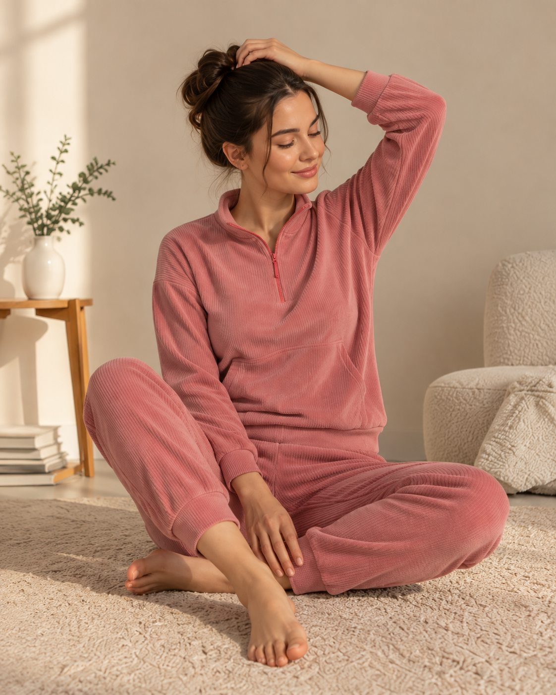 Dusty Rose Lounge Set