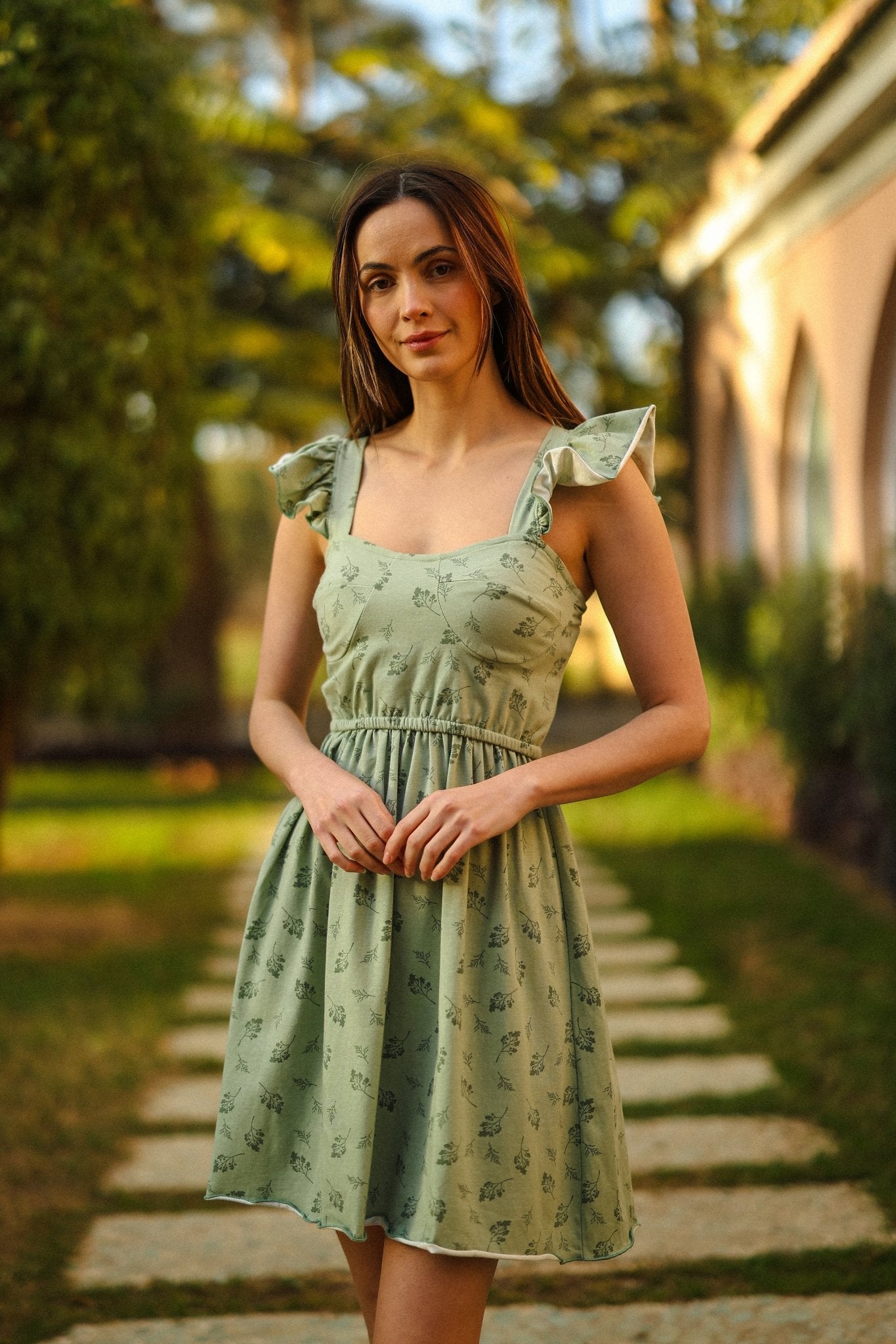 Adorable Green Dress - June Joy