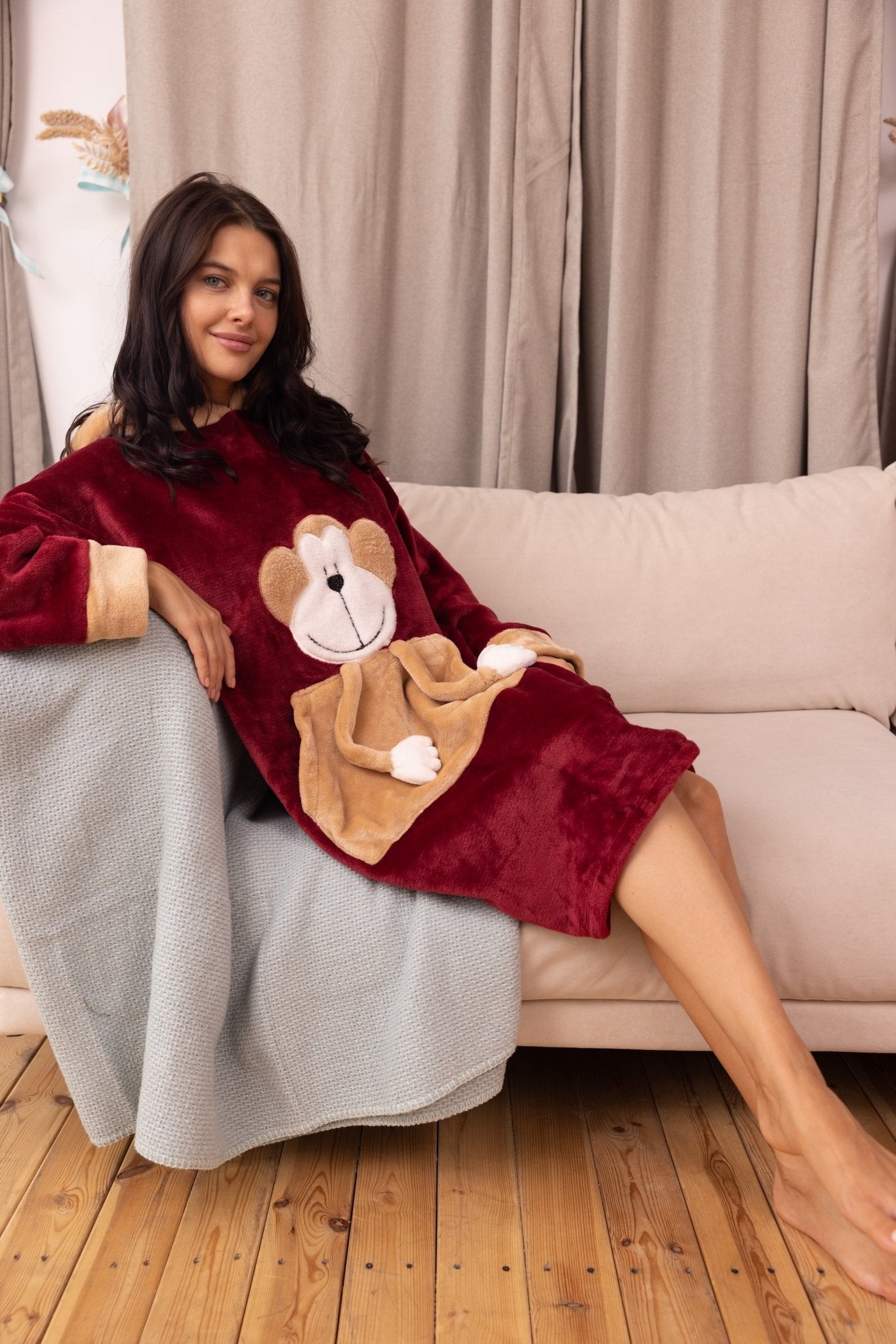 Bear Cozy Hoodie - June Joy
