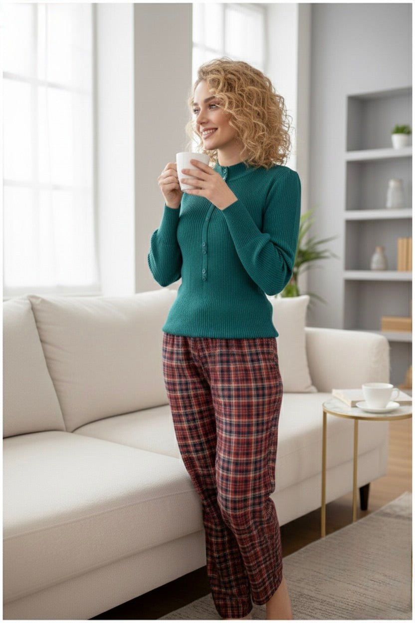 Emerald Classic Check Set - June Joy