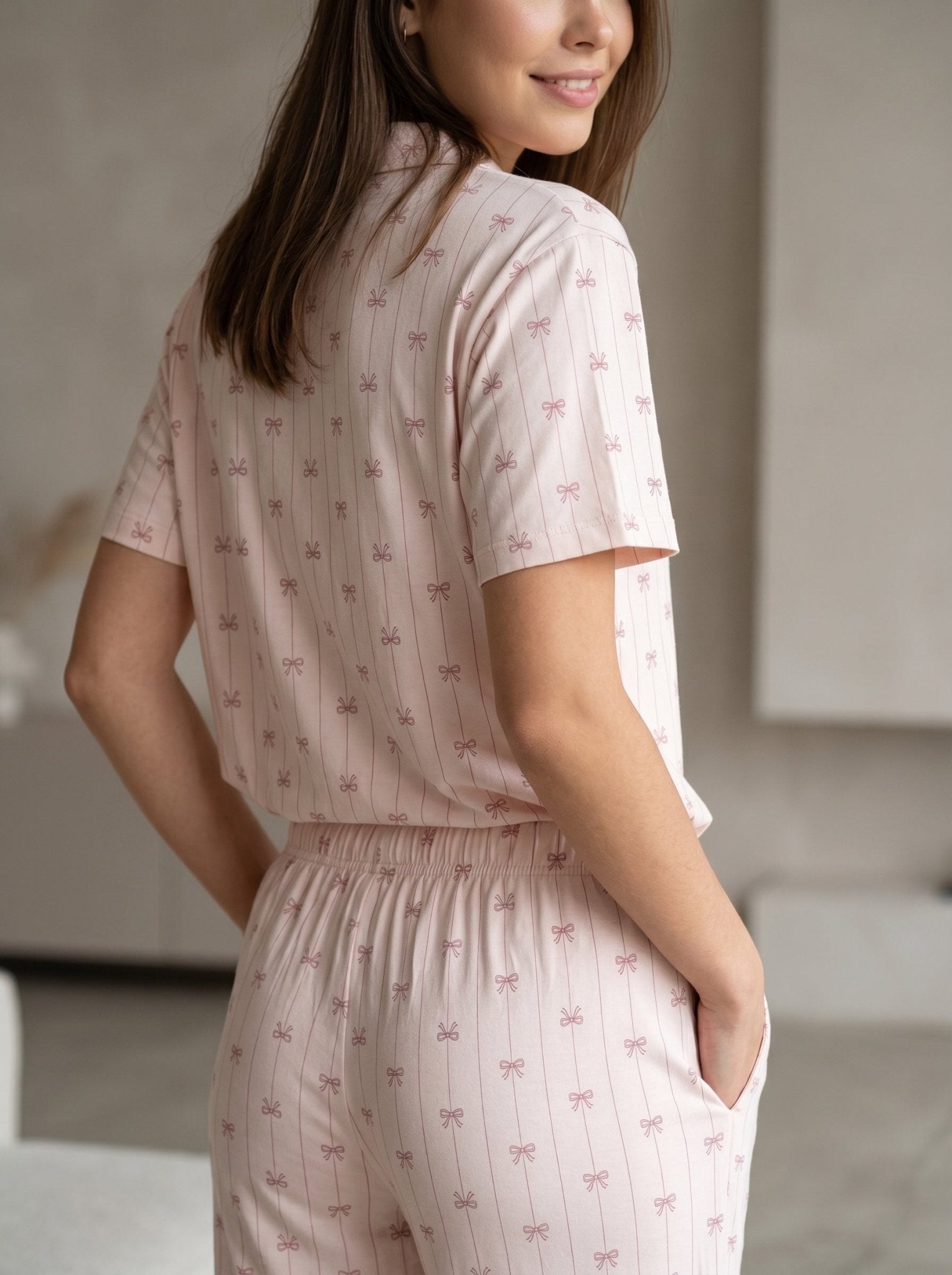 Pink Whisper Pajama Set - June Joy