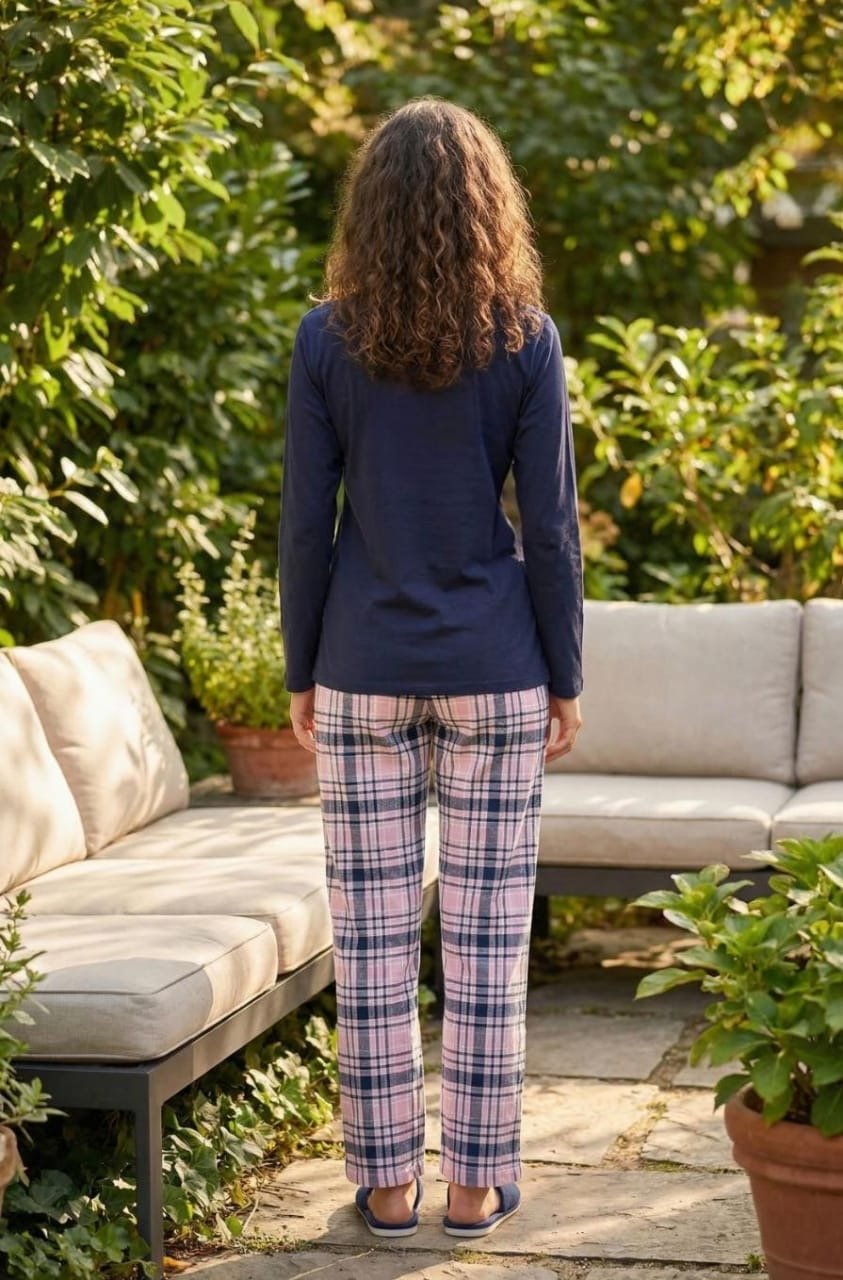 Plaid Pajama Set - June Joy
