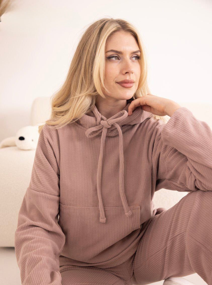 Ribbed Velvet Cozy Set - June Joy
