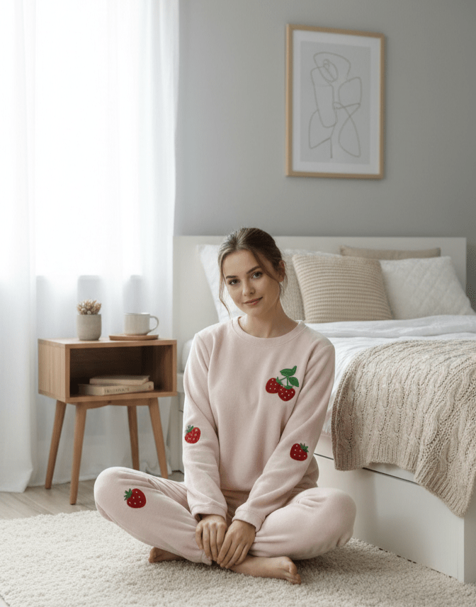 Strawberry Cozy Set - June Joy